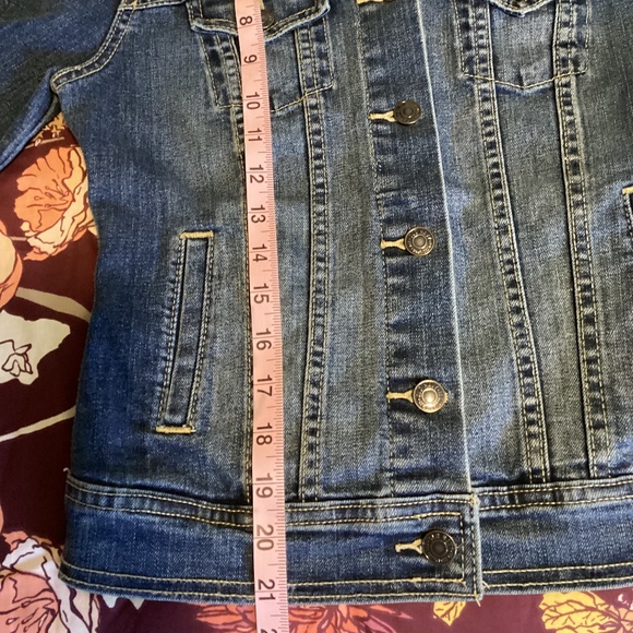 Old Navy Denim Trucker Jacket *EUC* XS - Picture 5 of 9